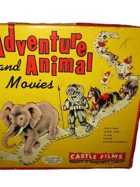 Castle 8 mm 626 Three Little Bruins Adventure And Animal Movies Vintage
